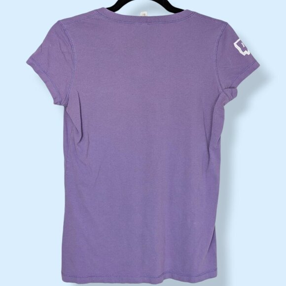 (2/$20) Twitch.tv Purple V-Neck Tee - Picture 2 of 5
